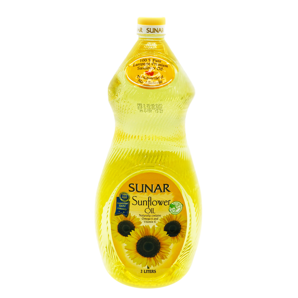 Sunar - Sunflower Oil (နေကြာဆီ) (2 Liter)