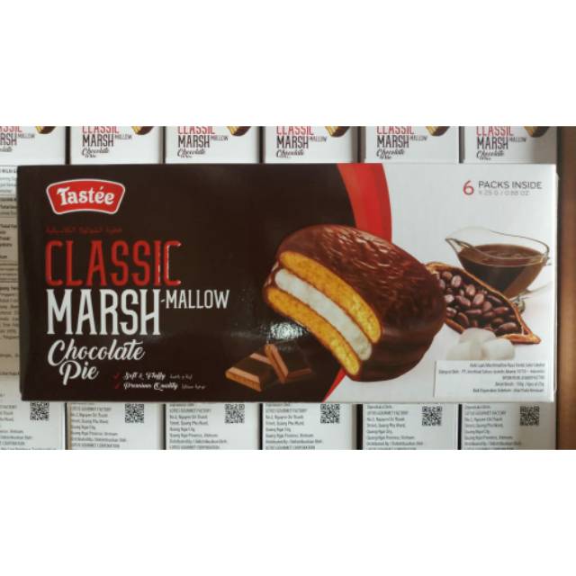 Tastee - Classic &amp; Marsh Mallow - Chocolate Pie (150g)