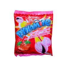 Jack'n Jill - Dynamite - Choco Filled Strawberry Flavoured Candy (150g)