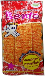 Bento - Squid Seafood Snack - Sweet &amp; Spicy (4g) - Red