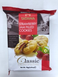 Tatawa - Strawberry Jam Filed Cookies - Classic (70g)