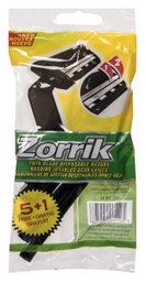 Zorrik - Twin Blade Disposable Razor - 5+1 - AC78B