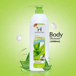 Herballines - Skin Smoothing - Aloe Vera - Body Shower (1000ml) - New