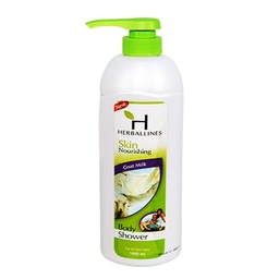 Herballines - Skin Nourishing - Goat Milk - Body Shower (1000ml) - New