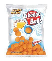 Miaow Miaow - Baked Cheese Balls - Savoury (60g)