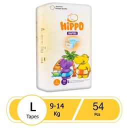 Hippo - Diapers - Jumbo (L) (54pcs)