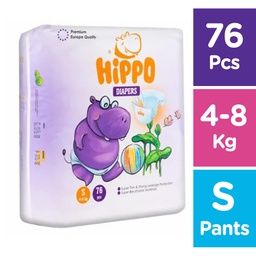 Hippo - Diapers - Jumbo (S) (76pcs)