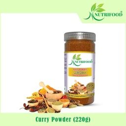 Nutri Food - Curry Powder (ဟင်းခတ်မှုန့်) (220g/Bottle)