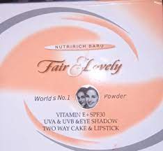 Fair &amp; Lovely - Vitamin E + SPF30 - Two Way Cake &amp; Lipstick