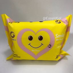 Smile - Wet Tissue With Scent (30Pcs)