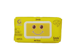 Smile - Wet Tissue With Scent (80Pcs)