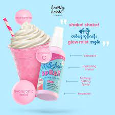 Hearty Heart - Milkshake Spray - Vitamin Glow Mist - 2in1 (75ml)