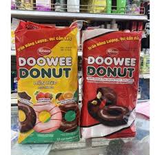 Rebisco - Doowee Donut - Assorted - Chocolate,White Chocolate &amp; Cheese (360g)