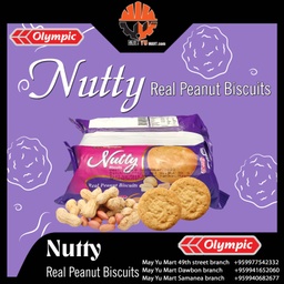 Olympic - Nutty Biscuits - Real Peanut Biscuits (80g)