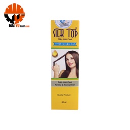 Silk Top - Daily Hair Coat For Dry &amp; Normal Hair (50ml) - Yellow