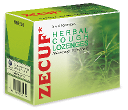 Zecuf - Herbal Cough Lozenges - Green (4 Lozenges)