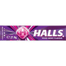 Halls - Mixed Berry Flavoured Candy - Purple (27.9g)