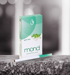Mond - Superslims - Gum Mint - Smoking Kills