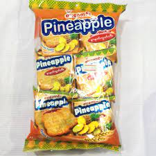 Sar Kaung - Pineapple Flavour Biscuit (20g x 12Pcs)