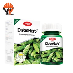 Fame - Diabeherb - Natural Hypoglycemic Agent (60Capsules)