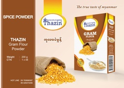 Thazin - Gram Flour (ကုလားပဲမှုန့်) (200g/Pack)