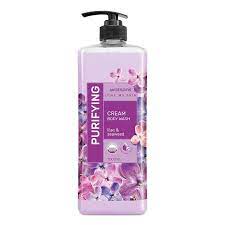 Watsons - Lilac &amp; Seaweed - Cream Body Wash - Purifying (1000ml)