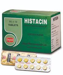 Histacin - Chlorpheniramine Maleate(BP4mg)-(1x10Tablets)