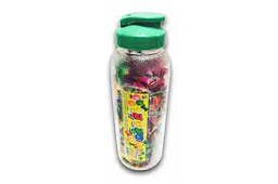 Zood Zood - Bubble Gum Fruit Flavoured Candy - Bottle (60pcs)