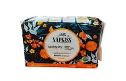 Napkiss - Mesh Fit - 6 Maxi Thick Pads - Night (320mm)