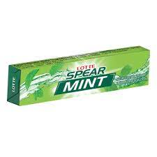 Lotte - Spear Mint - Chewing Gum (13.5g) Green
