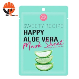 Cathy Doll - Sweety Recipe - Happy Aloe Vera - Mask Sheet (25g)