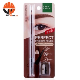 Baby Bright - Perfect Eyebrow Pencil #02 (Cinnamon Brown)