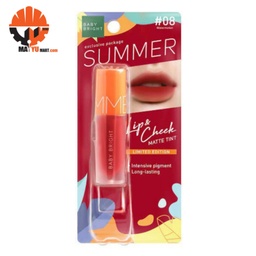 Baby Bright - Summer Lip &amp; Cheek Matte Tint - 08 (Watermelon)
