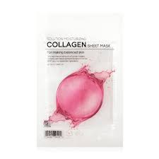 Tenzero - Solution Moisturizing Collagen Sheet Mask (25ml) - Pink