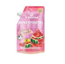 A Bonne - Super Hydrating Silky Salt Scrub - Watermelon &amp; Vitamin (350g)