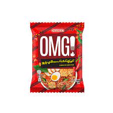 Mamee - OMG! - Flaming Mala Xiang Guo Noodle (70g) Orange
