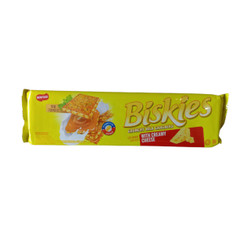 Biskies - Crunchy Milk Crackers with Creamy Cheese (96g)