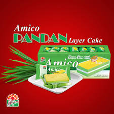Amico - Pandan Layer Cake (18g) (Halal)