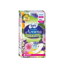 Sofy - Aroma Fresh Herbal Pantyliner (140mm) (40pcs)