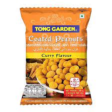 Tong Garden - Curry Flavour Coated Peanuts (45g)