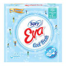 Sofy Eva - Cool Fresh - Light Blue (23cm) (12pcs)