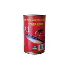 A1 Tower Brand - Sardines In Tomato Sauce (140g)