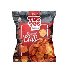 TOE TOE - Natural Potato Chips - Original Chili (50g)