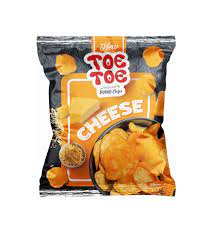 TOE TOE - Natural Potato Chips - CHEESE (50g)