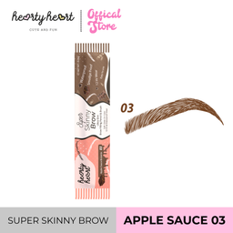 Hearty Heart - Super Skinny Brow - Apple Sauce Brawine 03