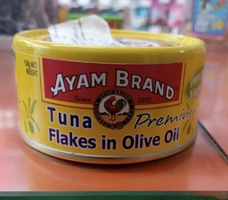 AYAM BRAND -Tuna Flakes in Olive Oil Premium (150g)