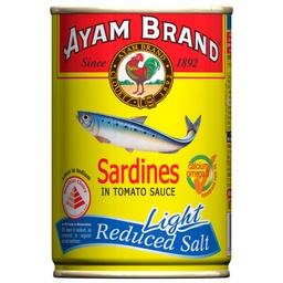 AYAM BRAND - Sardines In Tomato Sauce Light Reduced Salt(425g)