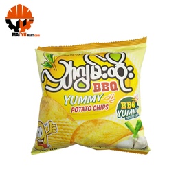 Kathit Oo - Shar Gyun Htoe - BBQ Yummy Potato Chips (54g)