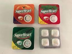 SuperHeart - Cola Flavour - Jam Filling Bubble Gum (4pcs)(2)