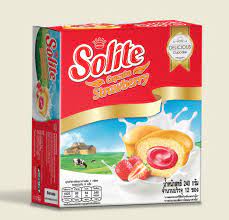 Solite - Custard(Strawberry Flavour) (240g)